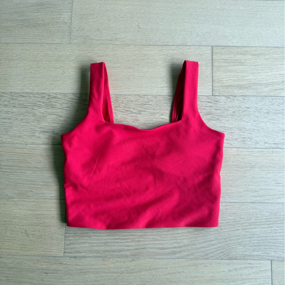 YPB Abercrombie red active top